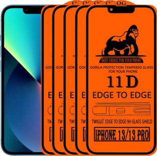 TWIGLO Edge To Edge Tempered Glass for apple IPHONE 13 PRO MAX