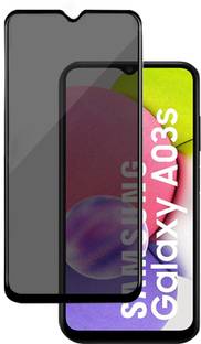 HUPSHY Edge To Edge Tempered Glass for SAMSUNG Galaxy A03s