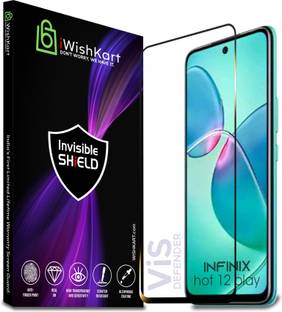 iWishKart Edge To Edge Tempered Glass for Infinix Hot 12 Play
