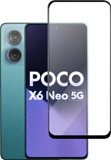 KWINE CASE Edge To Edge Tempered Glass for Poco X6 Neo 5G