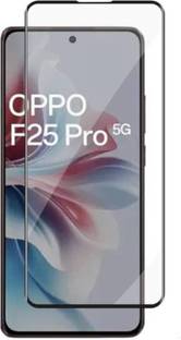 mobinix Edge To Edge Tempered Glass for Oppo F25 Pro 5G, Oppo F25 5G, 2.5D Curved Edge Premium Tempered Glass for Ultimate Protection