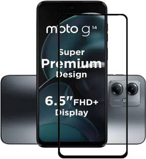 NKCASE Edge To Edge Tempered Glass for Motorola G14, Moto G14