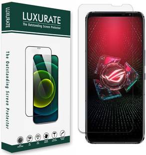 LUXURATE Edge To Edge Tempered Glass for Asus ROG 5 Ultimate, ASUS ROG 5, ASUS ROG 5s, ASUS ROG 5s Pro, ASUS ROG 6, ASUS ROG 6 Pro