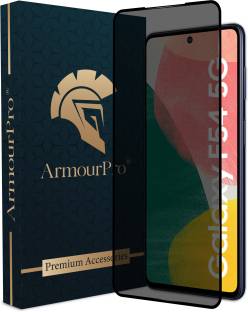 ArmourPro Edge To Edge Tempered Glass for Samsung Galaxy F54 5G, Samsung F54 5G, (Privacy Anti Spy)