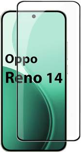 INFINITYWORLD Edge To Edge Tempered Glass for OPPO Reno 14 5G, OPPO Reno14 5G, Oppo Reno 14 5G
