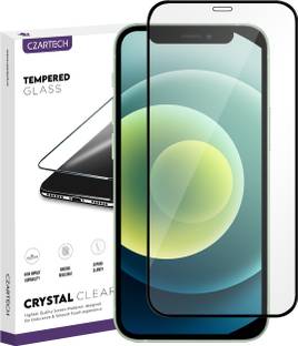 CZARTECH Edge To Edge Tempered Glass for Apple iPhone 12 mini
