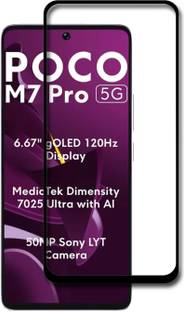 NSTAR Edge To Edge Tempered Glass for Poco M7 Pro 5G
