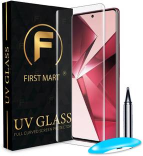 FIRST MART Edge To Edge Tempered Glass for Vivo T2 Pro 5G, Vivo V27 Pro 5G, Vivo V29e 5G, Vivo V29 Pro 5G, iQOO Z7 Pro 5G, Vivo X100 Pro 5G, Vivo X100 5G