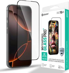 Gripp Edge To Edge Tempered Glass for Apple iPhone 16 Pro Max (6.9 inch)