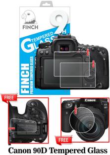 KANCHA Edge To Edge Tempered Glass for CANON 90D DSLR