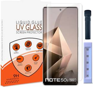BRENZZ Edge To Edge Tempered Glass for Infinix Note 50s 5G+, Infinix Note 50s 5G Plus