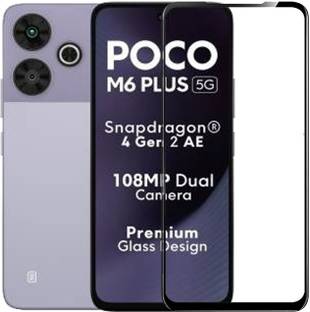Flipkart SmartBuy Edge To Edge Tempered Glass for POCO M6 Plus 5G