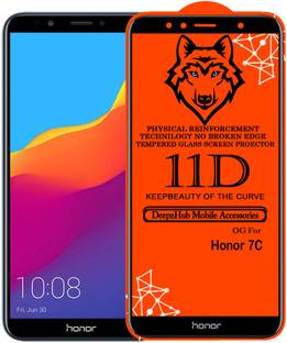DeepzHub Edge To Edge Tempered Glass for Honor 7C