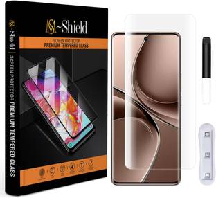 MS-Shield Edge To Edge Tempered Glass for Vivo V40e 5G, Borderless UV Glass Protection