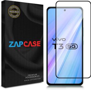 Zapcase Edge To Edge Tempered Glass for Vivo T3 5G