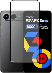 NEXZONE Edge To Edge Tempered Glass for Tecno Spark Go 5G, Tecno Spark G0 5G