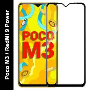 Gorilla Elite Edge To Edge Tempered Glass for Poco M3, Mi Redmi 9 Power
