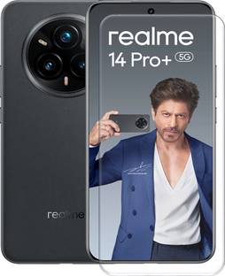 VISHRN Edge To Edge Tempered Glass for Realme 14 Pro Plus 5G, realme 14 Pro Plus 5G, realme 14 Pro+ 5G, Realme 14 Pro+ 5G