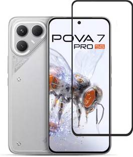 SNMART Edge To Edge Tempered Glass for Tecno Pova 7 Pro 5G