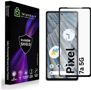 iWishKart Edge To Edge Tempered Glass for Google Pixel 7A, Google Pixel 7A 5G, pixel7a / 7 a, Military grade Edge to Edge gorilla glass