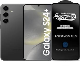 Mersal Edge To Edge Tempered Glass for SAMSUNG Galaxy S24+ 5G, Super D+ with Perfect access Fingerprint Scanner Screen Protector with Easy Installation Kit