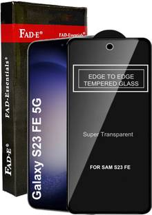 FAD-E Edge To Edge Tempered Glass for Samsung Galaxy S23 FE, Samsung Galaxy S23 FE 5G