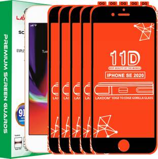 Laxdom Edge To Edge Tempered Glass for APPLE IPHONE SE 2020