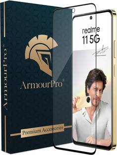 ArmourPro Edge To Edge Tempered Glass for Realme 11 5G, Realme 11X 5G, Realme 11