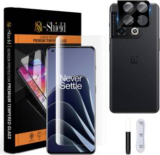 MS-Shield Edge To Edge Tempered Glass for OnePlus 10 Pro 5G, With Camera Lens Protector