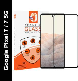 STP FEEL Edge To Edge Tempered Glass for Google Pixel 7/ Google Pixel 7 5G / Pixel7 Advanced Black Border Screen Protector Guard