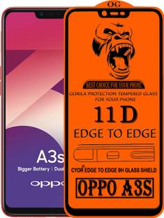 CYOR Edge To Edge Tempered Glass for Oppo A3s