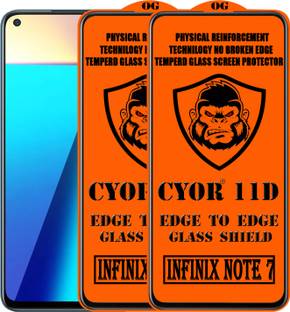 CYOR Edge To Edge Tempered Glass for INFINIX NOTE 7