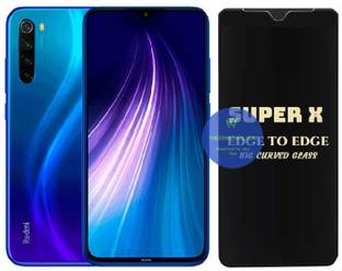 Crunk Edge To Edge Tempered Glass for Xiaomi Redmi Note 8, Super X Edge Glass, Super X Tempered Glass, Super X Screen Protector