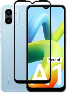 9H Edge To Edge Tempered Glass for Redmi A1-Touch Sensitive, Tempered Glass, Anti-Shatter, Scratch Res...