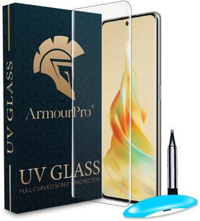 ArmourPro Edge To Edge Tempered Glass for Oppo Reno 8T 5G, Oppo Reno 8T, Reno 8T 5G, Reno 8T, UV Glue Screenguard