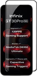 SNMART Edge To Edge Tempered Glass for Infinix GT 30 Pro 5G+, Infinix GT 30 Pro 5G Plus