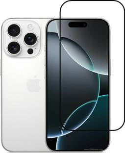 NEXZONE Edge To Edge Tempered Glass for Apple iPhone 16 Pro, Iphone 16 Pro