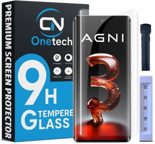 OneTech Edge To Edge Tempered Glass for Lava Agni 3 5G