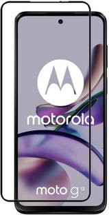 EITANSHA CREATION Edge To Edge Tempered Glass for Motorola G23, Motorola G34, MOTOROLA g45 5G, Motorola G13, Motorola G53