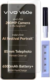 NKCASE Edge To Edge Tempered Glass for Vivo V60e 5G, (UV)