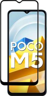 DMJHP Edge To Edge Tempered Glass for POCO M5