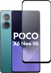KWINE CASE Edge To Edge Tempered Glass for POCO X6 Neo 5G