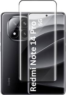 Fablue Edge To Edge Tempered Glass for REDMI Note 14 Pro 5G, REDMI Note 14 Pro