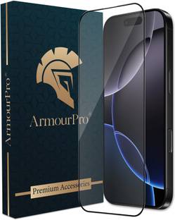 ArmourPro Edge To Edge Tempered Glass for Apple iPhone 16 Pro, iPhone 17