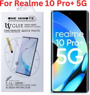 XRENGTH Edge To Edge Tempered Glass for Realme 10 Pro Plus 5G, Realme 10 Pro + 5G, Realme 11 Pro 5G, Realme 11 Pro Plus 5G