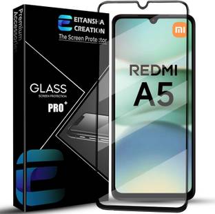 EITANSHA CREATION Edge To Edge Tempered Glass for Redmi A5, REDMI A5