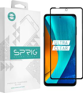 Sprig Edge To Edge Tempered Glass for Sprig Edge To Edge Tempered Glass for Motorola G82 5G, Motorola G82, Moto G82 (Pack of 1)