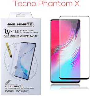 एक्सरेंथ एज टू एज टेम्पर्ड ग्लास Tecno Phantom X के लिए