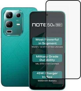 INFINITYWORLD Edge To Edge Tempered Glass for Infinix Note 50x 5G+