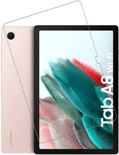 A-Allin1 Edge To Edge Screen Guard for SAMSUNG Galaxy Tab A8 10.5 inch, Smudge proof coating and round...